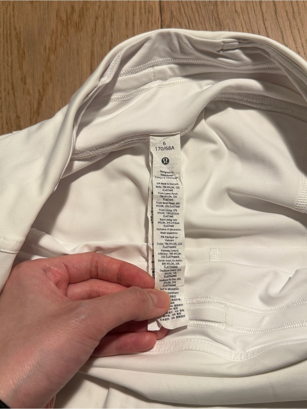 Lululemon Tennis Skort with Pocket - Size 6 - Picture 5 of 5